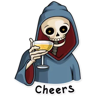 Esqueleto! telegram stickers
