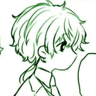 🌟 Anime, Manga, Nhân vật, Hình vẽ whatsapp sticker
