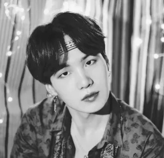 🌑 Suga kpop, cantante, idol, bts, min yoongi telegram sticker