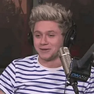🎸 Niall Horan ON AIR Niall Horan, One Direction, cantor, músico, rádio, no ar telegram sticker