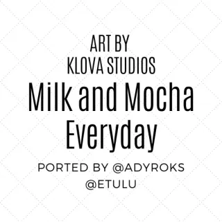 Milk & Mocha Everyday telegram stickers