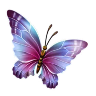 🦋 borboleta, inseto, asas, colorido, natureza telegram sticker