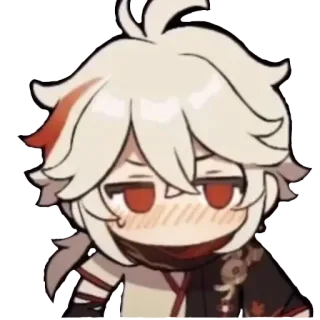 🥰 Kaedehara Kazuha Genshin Impact Anime, Videojuego, Genshin Impact, Kaedehara Kazuha, Kazuha telegram sticker