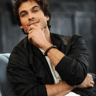 🖤 Ian Somerhalder aktor, pria, potret, selebriti telegram sticker
