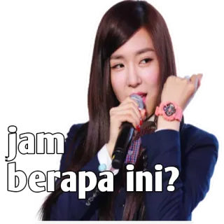 ⌚ jam berapa ini? женщина, часы, вопрос, выражение, поза whatsapp sticker