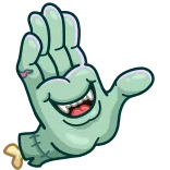Zombie Hand @TgEmojis telegram emojis 😁
