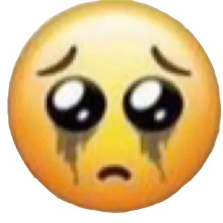 🥺 Эмодзи, Грустный, Плач, Слезы whatsapp sticker