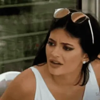 🚩 Kylie Jenner Kylie Jenner, reality tv, celebridade, mídias sociais, reação, meme telegram sticker