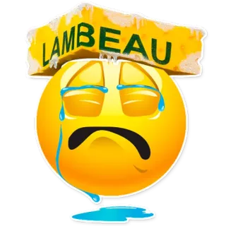 😥 LAMBEAU Lambeau Field, Green Bay Packers, Football, Emoji, Triste, Cheesehead telegram sticker