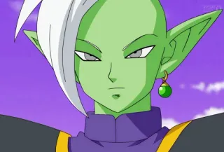 😐 Zamasu Dragon Ball Super Anime, Dragon Ball Super, Zamasu, Saiyan, Karakter telegram sticker