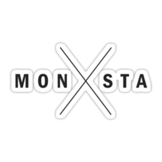 🎧 MONXSTA MONXSTA, โลโก้, สติกเกอร์, เพลง, วงดนตรี telegram sticker