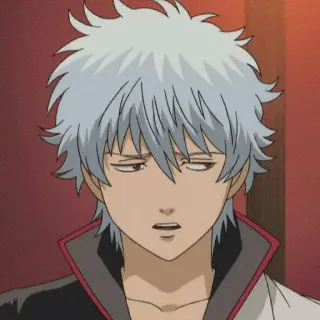 🍡 Gintoki Sakata Gintama Anime, Gintama, Gintoki, Sakata Gintoki, Personnage telegram sticker