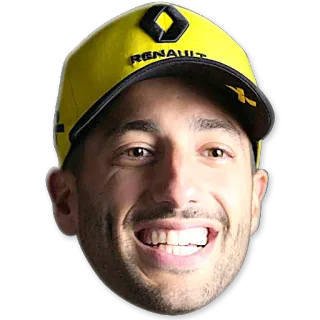 😁 renault, piloto, carreras, fórmula 1 whatsapp sticker