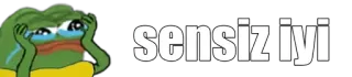 🤔 Pepe the Frog sensiz iyi pepe, sad, cry, meme whatsapp sticker
