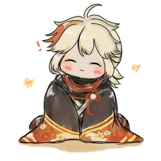 😊 Kazuha Genshin Impact kazuha, genshin impact, anime, video game, fofo telegram sticker