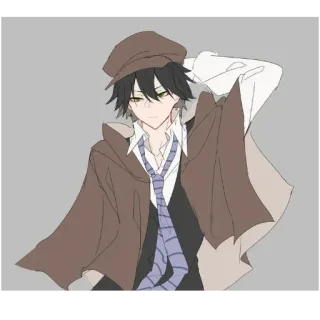 🍃 Anime, Manga, Personaje, Retrato, Dibujo animado telegram sticker