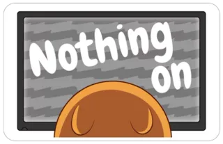😩 Nothing on telegram sticker