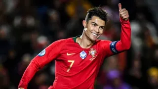 7️⃣ Cristiano Ronaldo soccer, athlete, football, portugal, sports telegram sticker