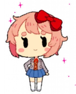 🧡 Anime, Kawaii, Chibi, Fofo, Desenho animado, Ilustração telegram sticker