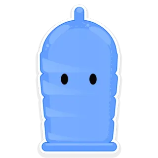 😢 character, cute, blob, kawaii whatsapp sticker