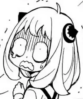 🥺 Anya Forger Spy x Family Anime, Mangá, Spy x Family, Anya Forger, Desenho animado telegram sticker