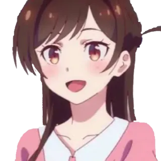 Chizuru Mizuhara @AnimesIndustryCG telegram stickers