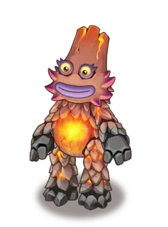 🙂 monster, makhluk, kartun, seni digital, oranye, ungu telegram sticker
