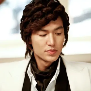 😒 Lee Min-ho актер, корейский, знаменитость, мужчина, портрет telegram sticker