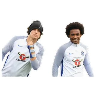 😐 футбол, футбол, Челси, Виллиан telegram sticker