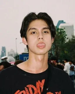 😜 FRIDAY pessoa, língua de fora, camisa, sexta-feira telegram sticker