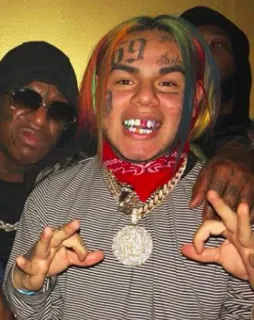 👌 6ix9ine Rapper, Música, Artista, 6ix9ine telegram sticker