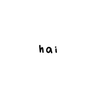 🥀 hai saluto, hai, indonesiano, ciao whatsapp sticker