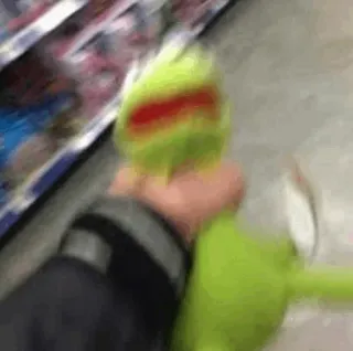 😠 Kermit the Frog The Muppets telegram sticker