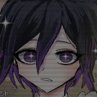 😶 Kokichi Oma Danganronpa eh-? Anime, Spiel, Süß, Porträt, Fanart telegram sticker