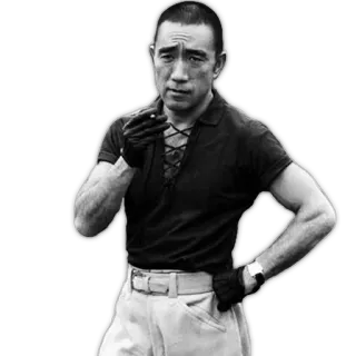 🤥 hombre, blanco y negro, cigarrillo, guantes, vintage, retrato telegram sticker