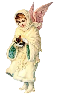 👼 angelo, vintage, bambino, ali, religioso, natale whatsapp sticker