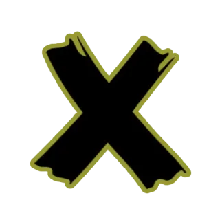 🖕 Kreuz, Symbol, Zeichen, Abbrechen, Schild, Verboten telegram sticker