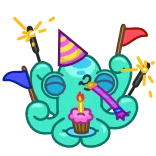 Cuddlefish telegram stickers