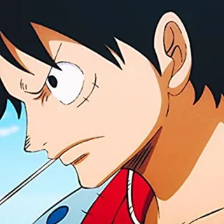🔥 Monkey D. Luffy One Piece Anime, Mangá, One Piece, Luffy, Monkey D. Luffy telegram sticker