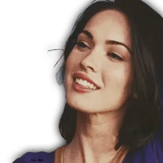 😁 Megan Fox Schauspielerin, Promi, Porträt, Frau, schön telegram sticker
