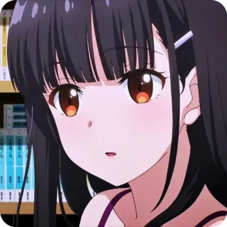 ⭐️ アニメ, 女の子, キャラクター, ポートレート telegram sticker