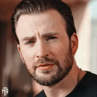 🛡 Chris Evans Chris Evans, actor, portrait, celebrity telegram sticker