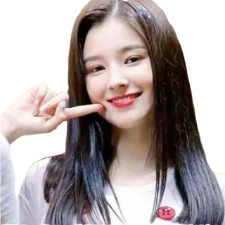 😁 Nancy kpop, idol, lächeln, süß, frau, schönheit telegram sticker