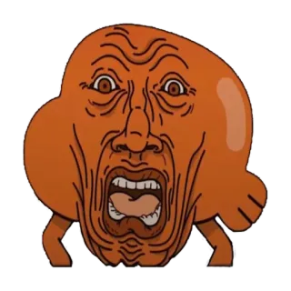 😰 Darwin Watterson The Amazing World of Gumball Dessin animé, Drôle, Mème, Série TV, Personnage, Darwin, Gumball telegram sticker