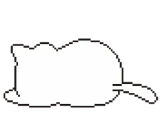 💘 cat, animal, cute, pixel, pixelated telegram sticker