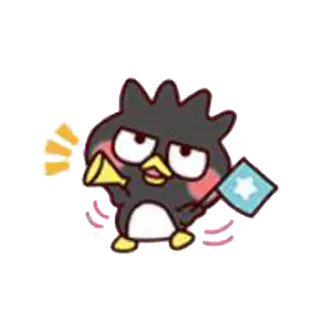 📣 Bad Badtz-Maru Bad Badtz-Maru, pingüino, personaje, Sanrio, lindo whatsapp sticker