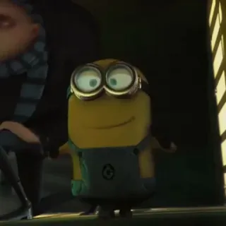 🍌 Minion Cartoon, Minion, Figur, Lustig, Gelb telegram sticker