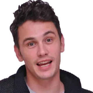 😲 James Franco attore, celebrità, persona, ritratto telegram sticker