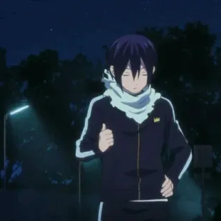 💎 Yato Noragami Anime, Yato, Noragami, Gott, Schal telegram sticker