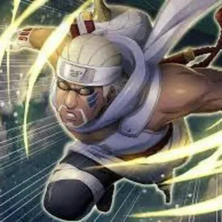 🐙 Killer Bee Naruto anime, manga, ninja, Killer Bee, Naruto, character, fighting telegram sticker